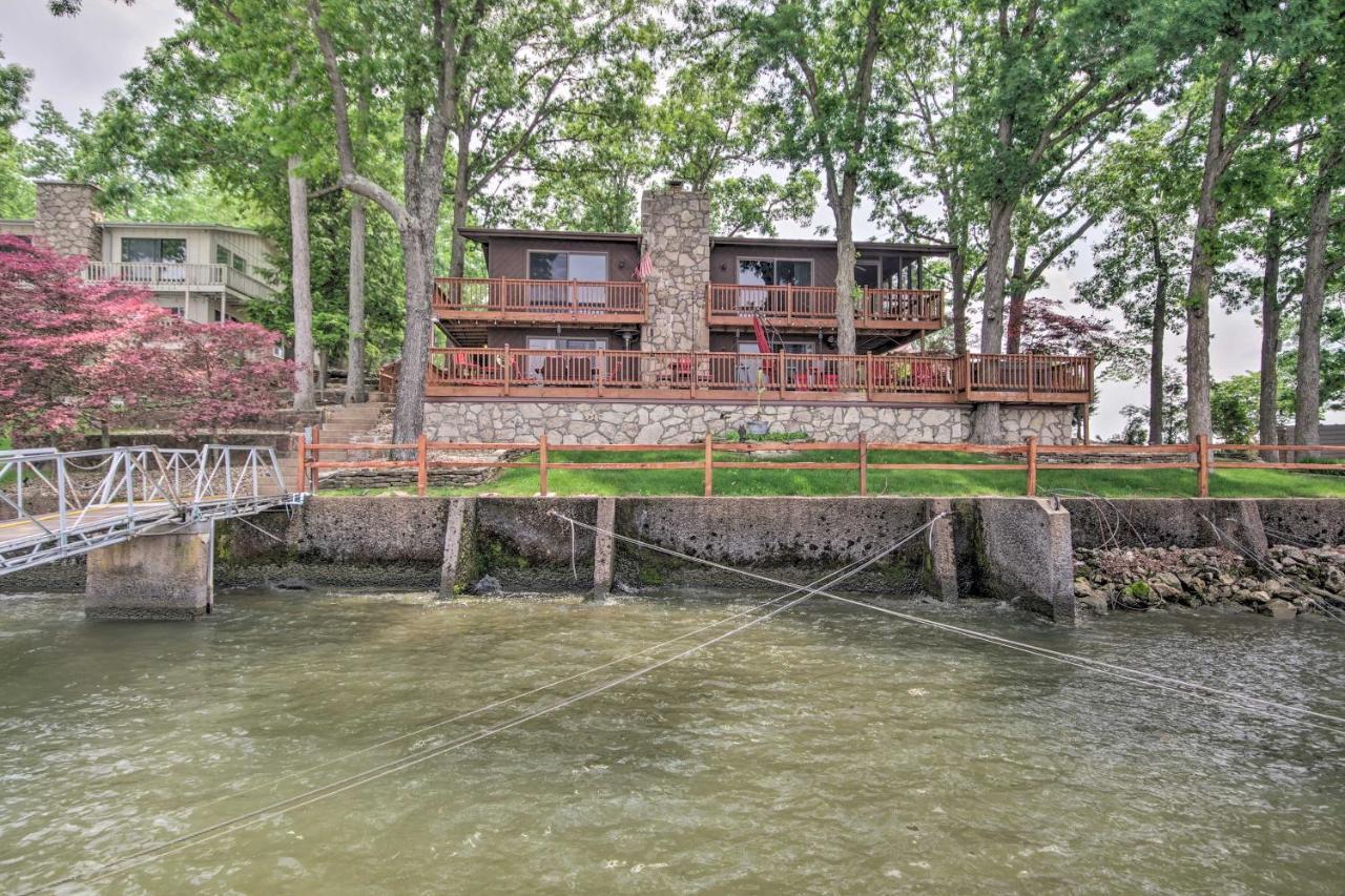 Waterfront Lake Ozark Home With Private Dock! Экстерьер фото