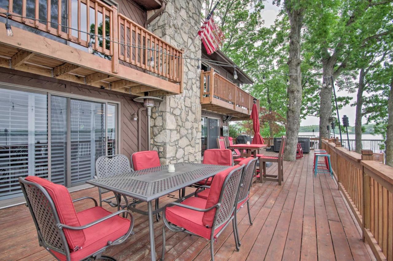 Waterfront Lake Ozark Home With Private Dock! Экстерьер фото